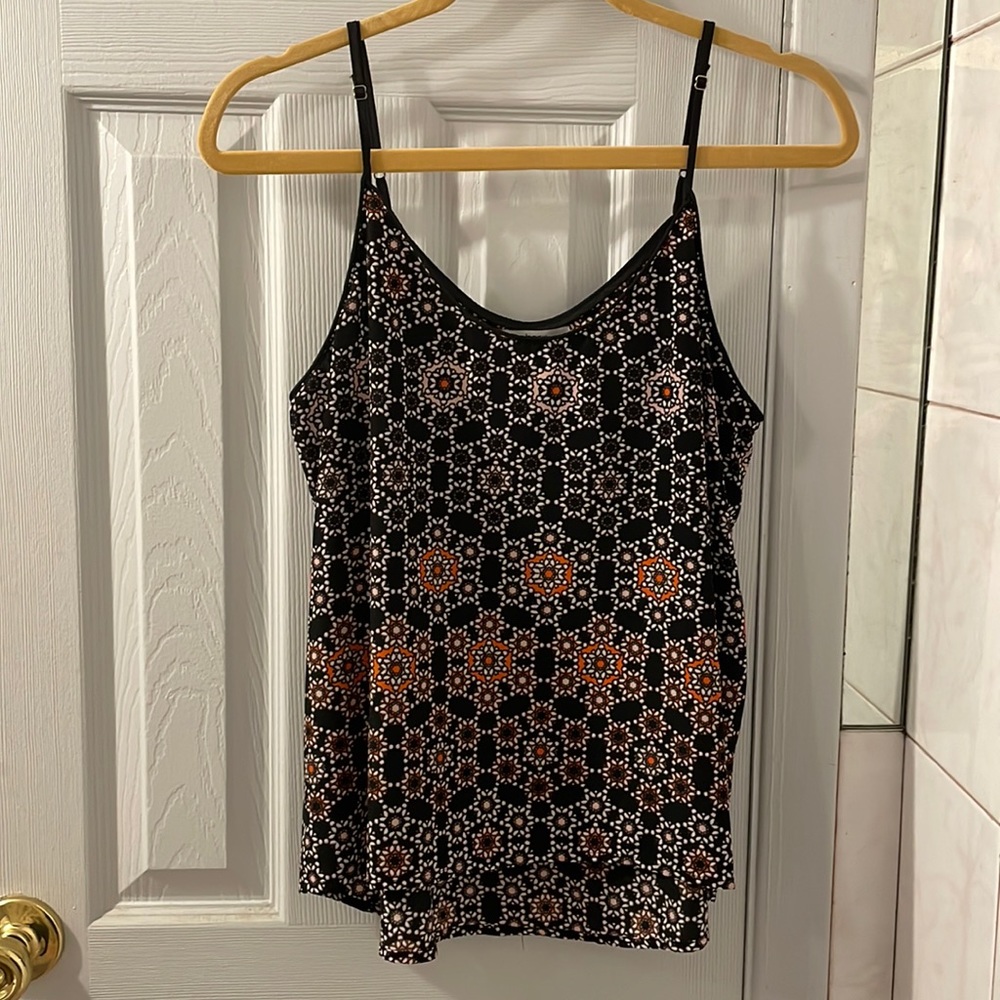Bar III Patterned Blouse